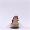 Rieker Folded Cuff Ankle Boot - Beige Leopard Combi